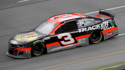 TALLADEGA, ALABAMA - JUNE 22:  Austin Dillon, driver of the #3 Bass Pro Shops/Tracker Off Road Chevrolet, drives during the NASCAR Cup Series GEICO 500 at Talladega Superspeedway on June 22, 2020 in Talladega, Alabama. (Photo by Chris Graythen/Getty Images) | Getty Images