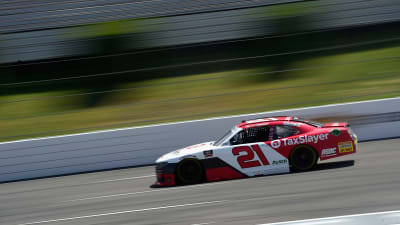 LONG POND, PENNSYLVANIA - JUNE 28:  Myatt Snider, driver of the #21 TaxSlayer Chevrolet, drives during the NASCAR Xfinity Series Pocono Green 225 Recycled by J.P. Mascaro & Sons at Pocono Raceway on June 28, 2020 in Long Pond, Pennsylvania. (Photo by Jared C. Tilton/Getty Images) | Getty Images