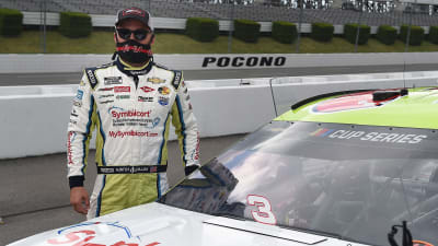 LONG POND, PENNSYLVANIA - JUNE 28: Austin Dillon, driver of the #3 Chevrolet, stands on the grid prior to the NASCAR Cup Series Pocono 350 at Pocono Raceway on June 28, 2020 in Long Pond, Pennsylvania. (Photo by Jared C. Tilton/Getty Images) | Getty Images