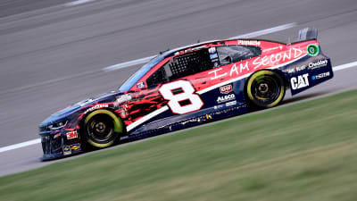 KANSAS CITY, KANSAS - JULY 23: Tyler Reddick, driver of the #8 I Am Second Chevrolet, drives during the NASCAR Cup Series Super Start Batteries 400 Presented by O'Reilly Auto Parts at Kansas Speedway on July 23, 2020 in Kansas City, Kansas. (Photo by Jamie Squire/Getty Images) | Getty Images