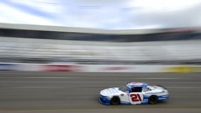 RICHMOND, VIRGINIA - SEPTEMBER 12: Kaz Grala, driver of the #21 ruedebusch.com Chevrolet, drives during the NASCAR Xfinity Series Virginia is for Racing Lovers 250 at Richmond Raceway on September 12, 2020 in Richmond, Virginia. (Photo by Jared C. Tilton/Getty Images) | Getty Images