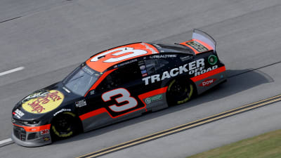 TALLADEGA, ALABAMA - OCTOBER 04: Austin Dillon, driver of the #3 Bass Pro Shops/Tracker Off Road Chevrolet, drives during the NASCAR Cup Series YellaWood 500 at Talladega Superspeedway on October 04, 2020 in Talladega, Alabama. (Photo by Chris Graythen/Getty Images) | Getty Images