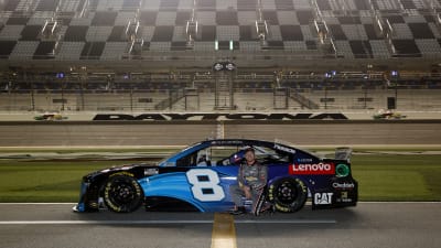 DAYTONA BEACH, FLORIDA - FEBRUARY 10: Tyler Reddick, driver of the #8 Lenovo Chevrolet, poses for photos during qualifying for the NASCAR Cup Series 63rd Annual Daytona 500 at Daytona International Speedway on February 10, 2021 in Daytona Beach, Florida. (Photo by Jared C. Tilton/Getty Images) | Getty Images