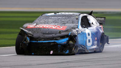 DAYTONA BEACH, FLORIDA - FEBRUARY 14: Tyler Reddick, driver of the #8 Lenovo Chevrolet, drives after an on-track incident during the NASCAR Cup Series 63rd Annual Daytona 500 at Daytona International Speedway on February 14, 2021 in Daytona Beach, Florida. (Photo by Jared C. Tilton/Getty Images) | Getty Images