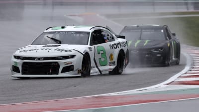 AUSTIN, TEXAS - MAY 22: Austin Dillon, driver of the #3 Workrise Chevrolet, and Kurt Busch, driver of the #1 Monster Energy Chevrolet, race during practice for the NASCAR Cup Series EchoPark Texas Grand at Circuit of The Americas on May 22, 2021 in Austin, Texas. (Photo by Chris Graythen/Getty Images) | Getty Images