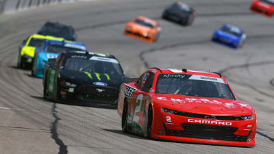 HAMPTON, GEORGIA - JULY 10: Myatt Snider, driver of the #2 Crosley Furniture Chevrolet, drives during the NASCAR Xfinity Series Credit Karma Money 250 at Atlanta Motor Speedway on July 10, 2021 in Hampton, Georgia. (Photo by Sean Gardner/Getty Images) | Getty Images