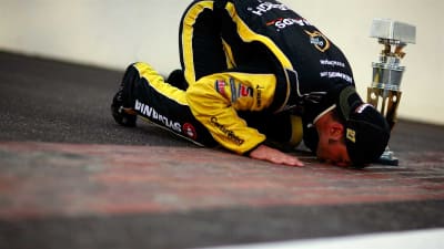 Paul Menard, 2011 Brickyard 400 Champion Driver: 'Probably the coolest post-race moment was riding around in the pace car with Richard and my dad, just taking it all in. The bricks, they were extremely hot, gritty, and delicious.”