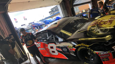 Daniel Hemric gives fans a look at his No. 8 Bass Pro Shops Chevrolet while doing the "10-Minute Tour" on NASCAR's YouTube page.