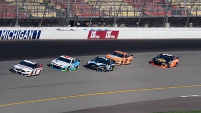 Saturday's two practice sessions at Michigan International Speedway saw a lot of drafting as the drivers, including Austin Dillon and Daniel Hemric, figured out how their cars would handle in traffic and in dirty air.