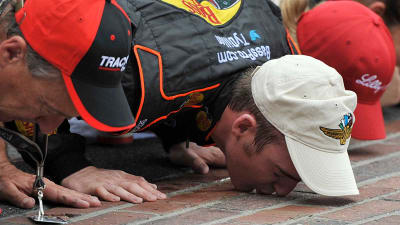 Ty Dillon, 2014 XFINITY Series winning driver: 'It’s hard to describe, everything that goes into winning a race there. Cementing your name in the history books at Indianapolis is something I’ll never forget. The best kiss ever…other than my wife.'