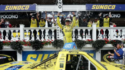 148. NASCAR Craftsman Truck Series at Pocono Raceway Date: Aug. 1, 2015Win in Craftsman Truck Series: 43