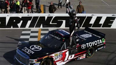 158. NASCAR Craftsman Truck Series at Martinsville Speedway Date: April 2, 2016Win in Craftsman Truck Series: 45