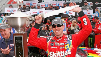 186. NASCAR Cup Series at Bristol Motor Speedway Date: April 16, 2018Win in NASCAR Cup Series: 45