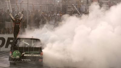 76. NASCAR Craftsman Truck Series at Bristol Motor Speedway Date: Aug. 18, 2010Win in Craftsman Truck Series: 19