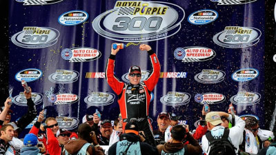 91. NASCAR Xfinity Series at Auto Club Speedway Date: March 26, 2011Win in Xfinity Series: 46