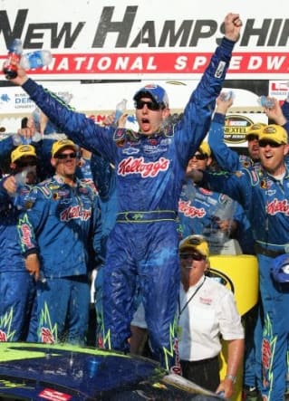 14. NASCAR Cup Series at New Hampshire Motor Speedway Date: July 16, 2006Win in NASCAR Cup Series: 3