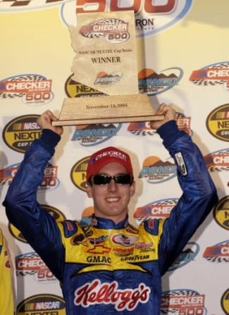 11. NASCAR Cup Series at Phoenix Raceway Date: Nov. 13, 2005Win in NASCAR Cup Series: 2
