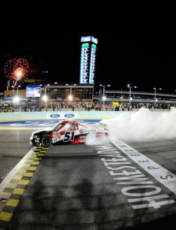 126. NASCAR Craftsman Truck Series at Homestead-Miami Speedway Date: Nov. 15, 2013Win in Craftsman Truck Series: 35