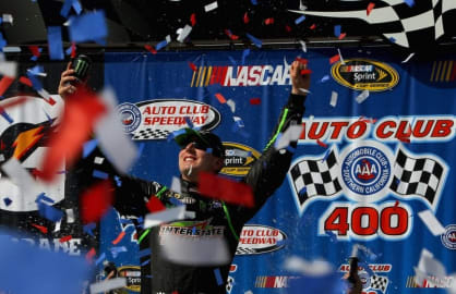 109. NASCAR Cup Series at Auto Club Speedway Date: March 24, 2013Win in NASCAR Cup Series: 25