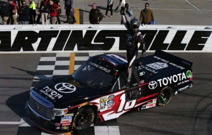 158. NASCAR Craftsman Truck Series at Martinsville Speedway Date: April 2, 2016Win in Craftsman Truck Series: 45
