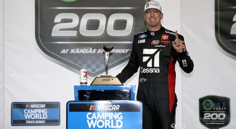 215. NASCAR Craftsman Truck Series at Kansas Speedway Date: May 1, 2021Win in Craftsman Truck Series: 61