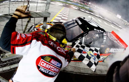 23. NASCAR Craftsman Truck Series at EchoPark Speedway near Atlanta Date: March 7, 2008Win in Craftsman Truck Series: 8