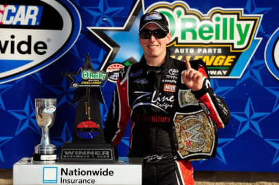 61. NASCAR Xfinity Series at Texas Motor Speedway Date: Nov. 7, 2009Win in Xfinity Series: 29