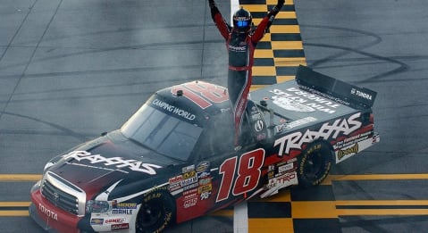 83. NASCAR Craftsman Truck Series at Talladega Superspeedway Date: Oct. 30, 2010Win in Craftsman Truck Series: 22
