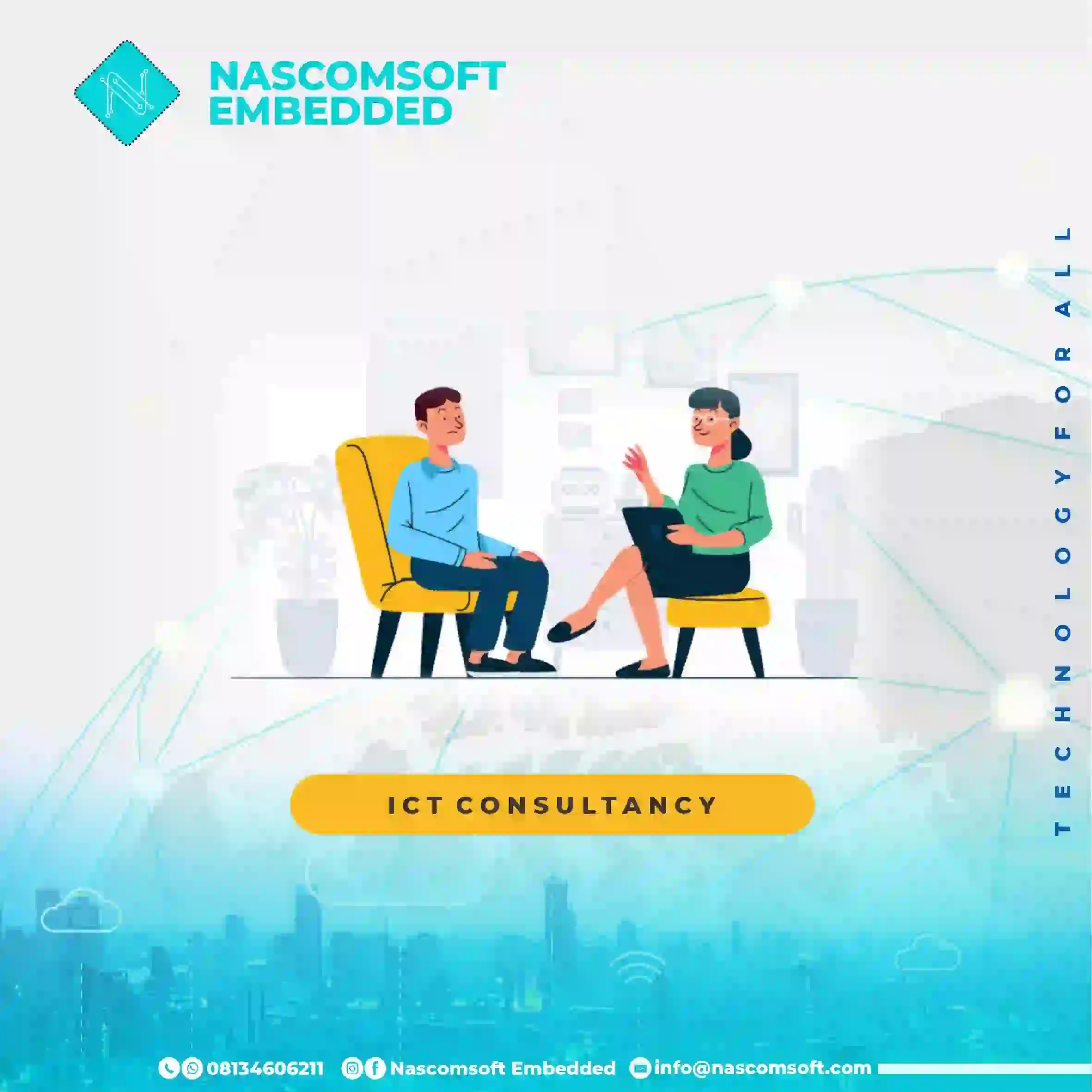 Illustration ICT CONSULTANCY Image
