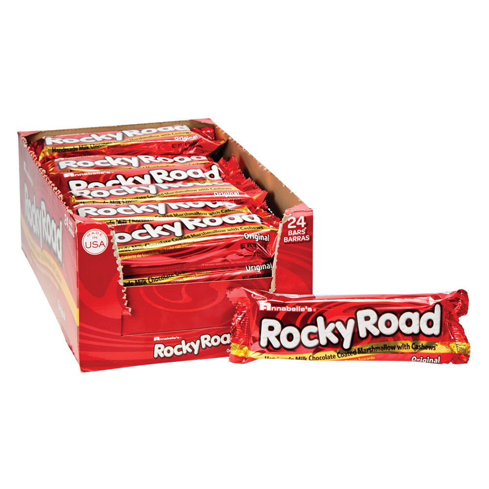 rocky road candy bars