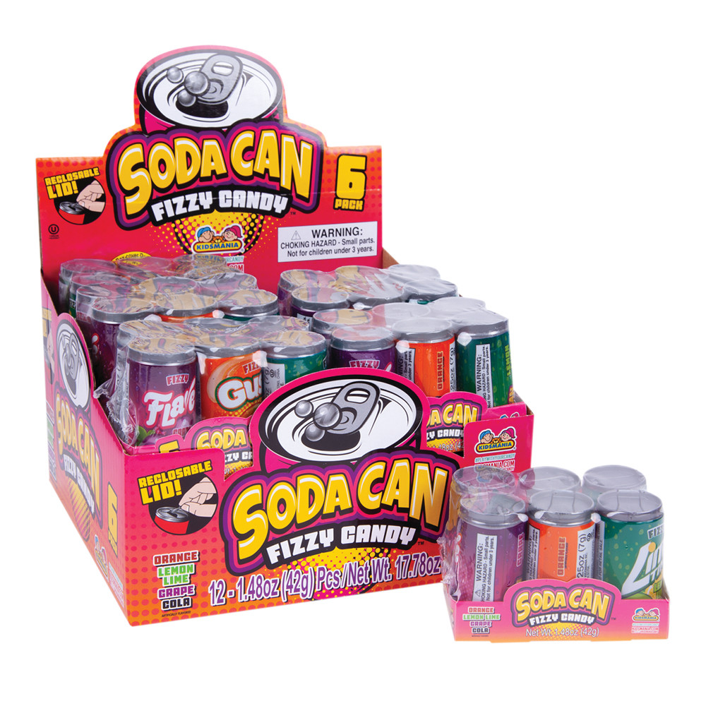 Soda Can Fizzy Candy 1 48 Oz Nassau Candy