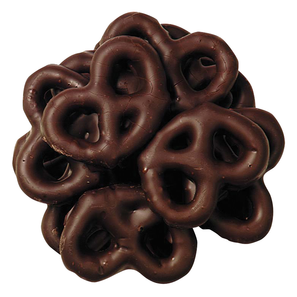 Asher's Dark Chocolate Mini Pretzels Nassau Candy