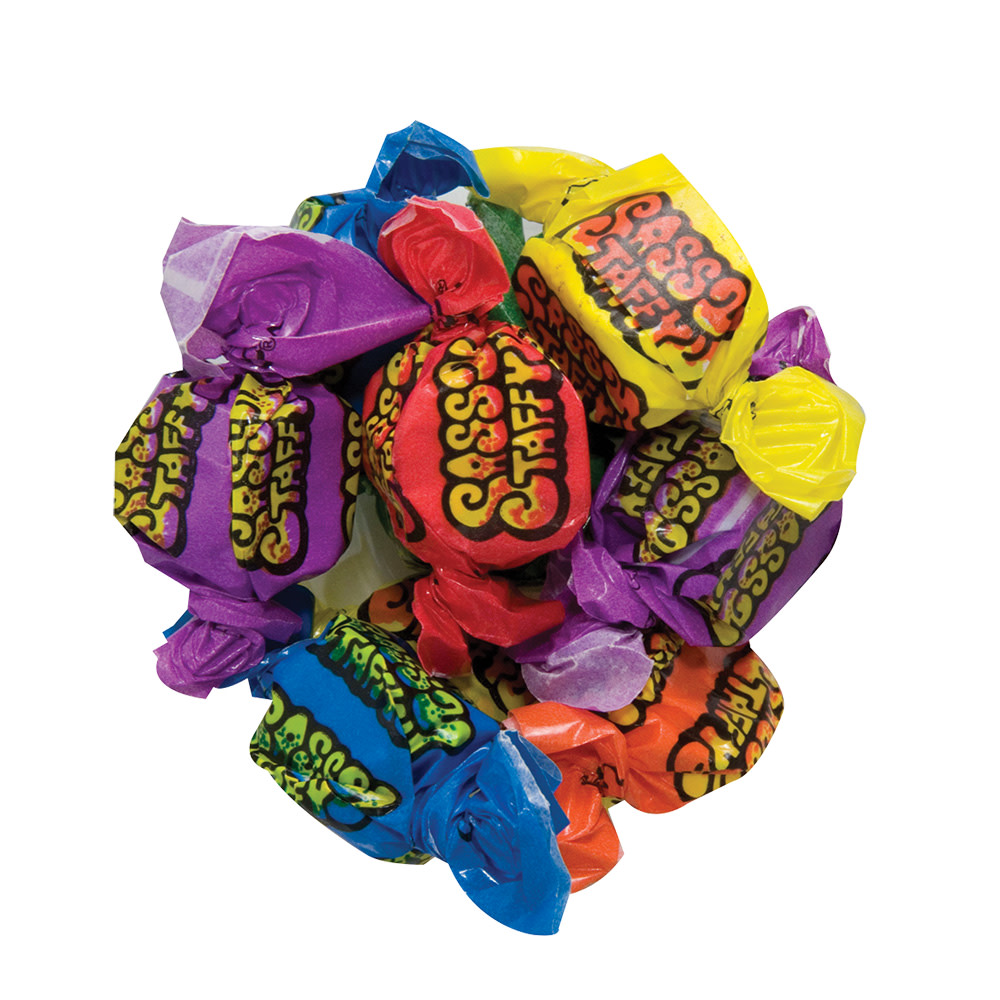Taffy Town Sour Sassy Taffy Nassau Candy