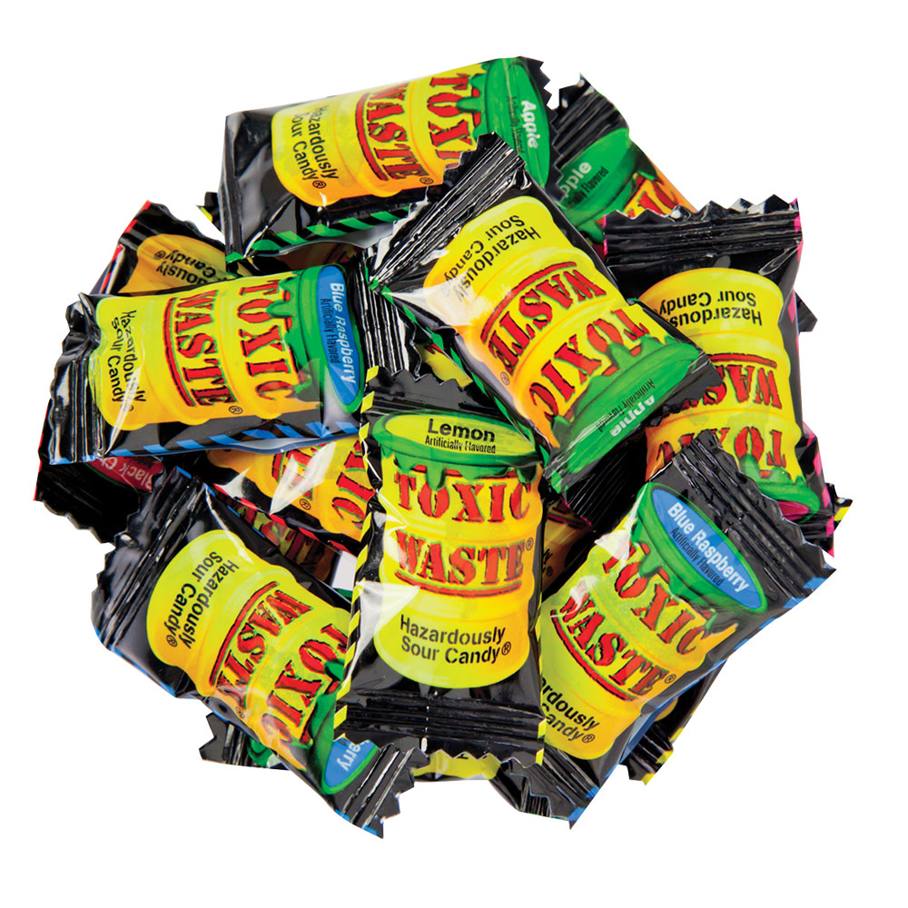 Bulk Toxic Waste Hazardous Sour Candy