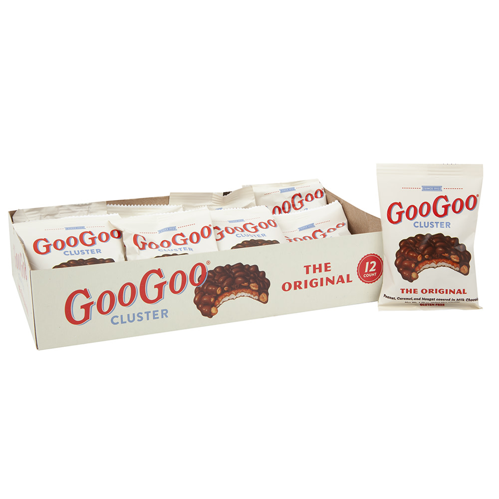 GooGoo Clusters Pecan Candy Bar - 12 Count Case