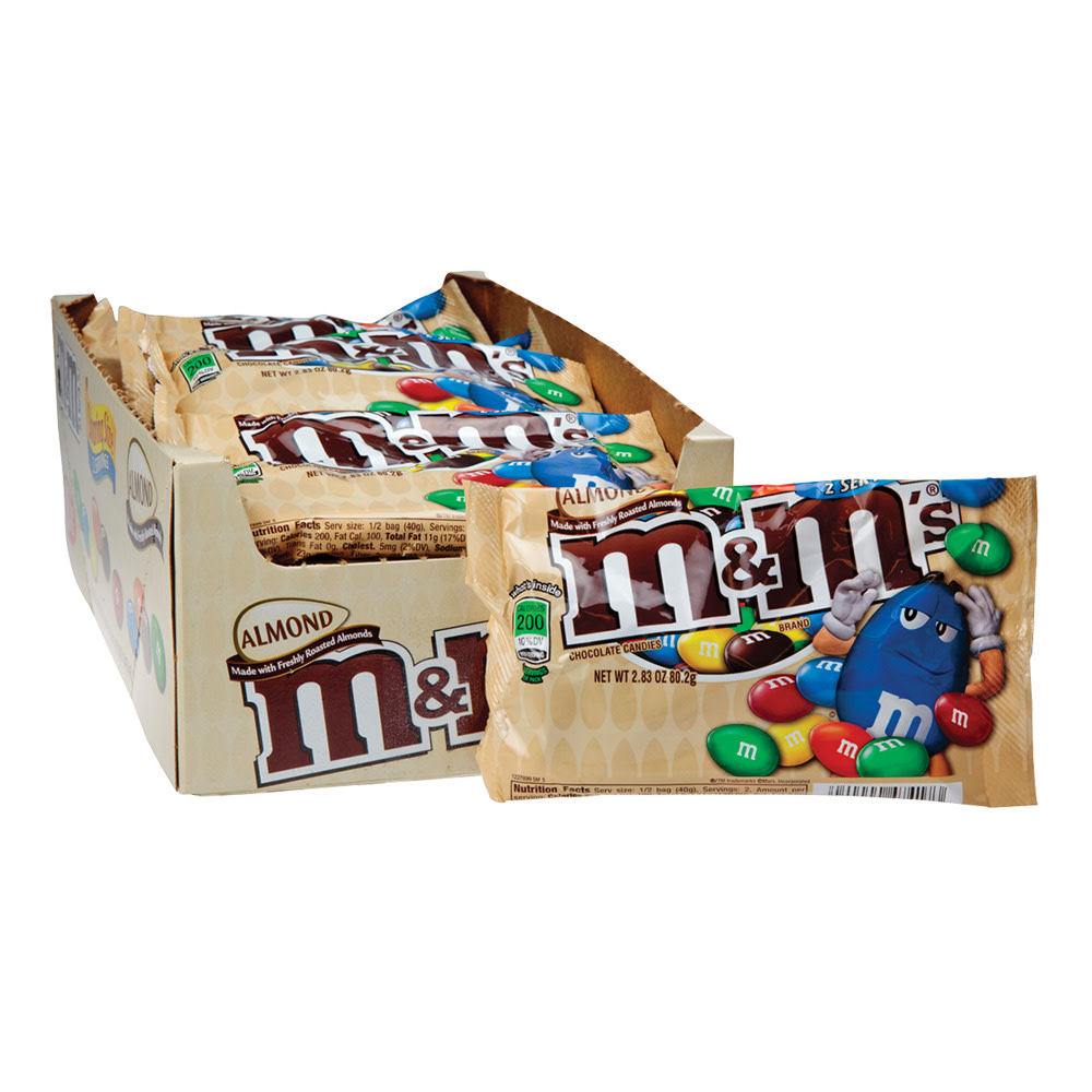 M&M's Almond Share Size - 2.83 oz/18 pack