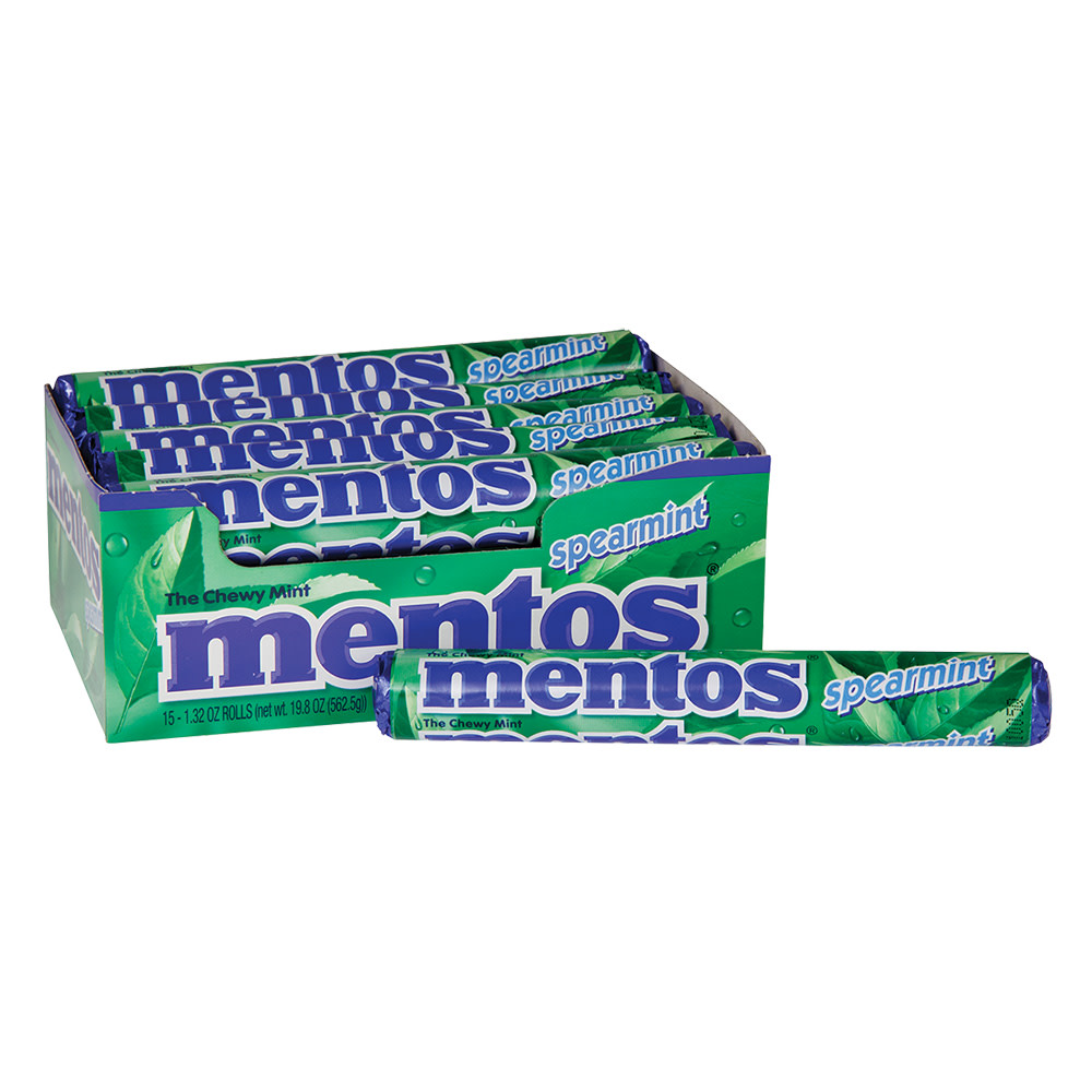 Mentos Mint Candy Roll 3 Pack (Box of 20)