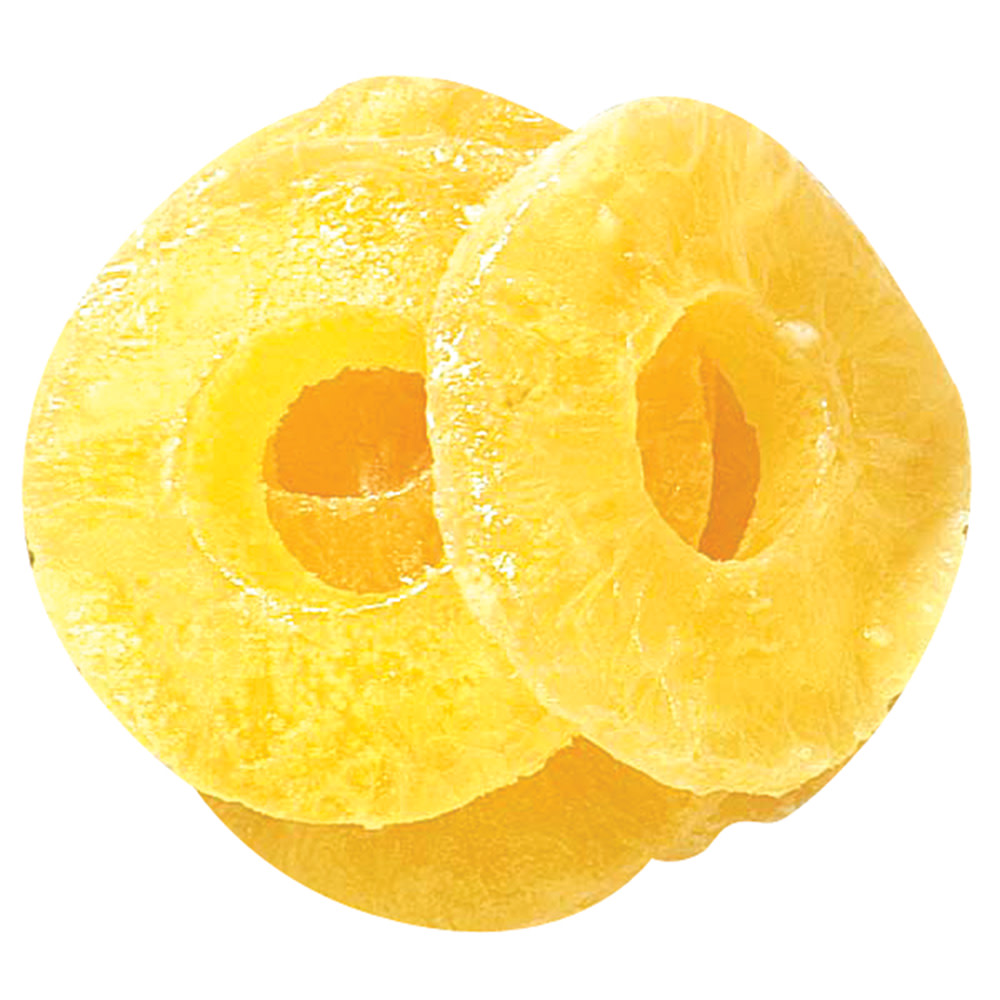 Glace Pineapple Slices 30Lbs Nassau Candy