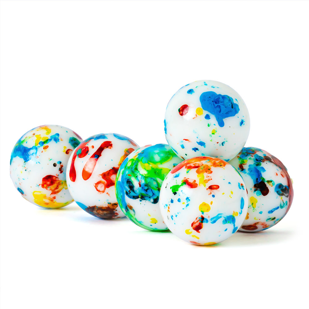 Clever Candy Psychedelic Jawbreakers 1 Inch Nassau Candy