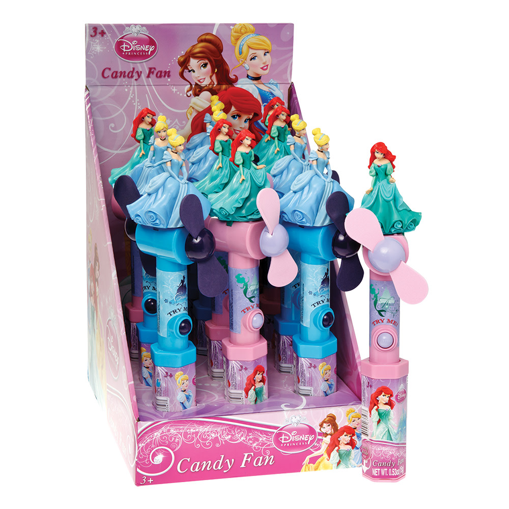 Disney Princess Candy Fan 053 Oz Nassau Candy