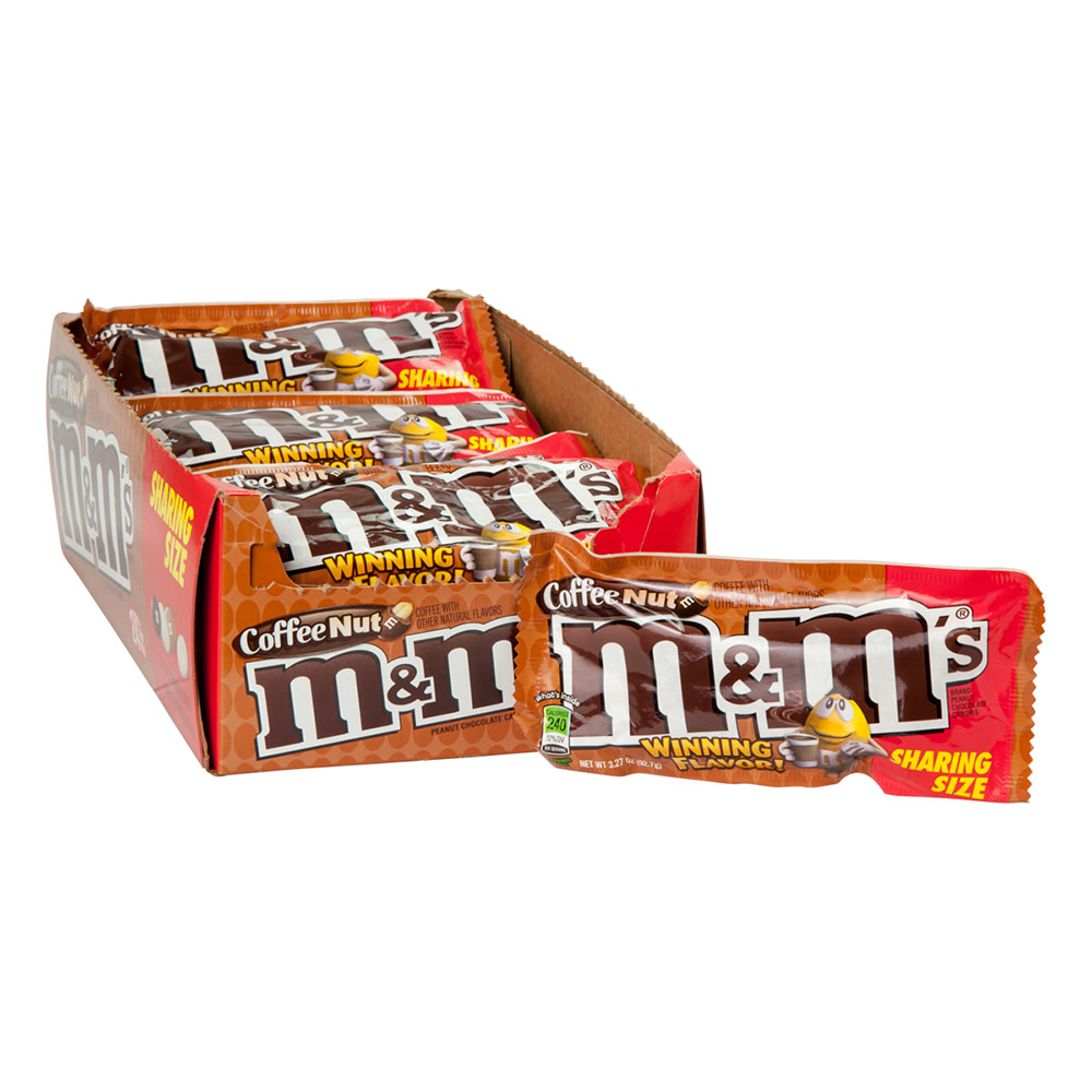 M&M'S COFFEE NUT 3.27 OZ SHARE SIZE BAG