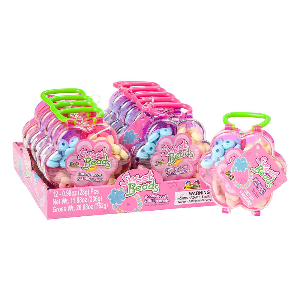 LOVE BEADS CANDY BRACELET, Packaged Candy