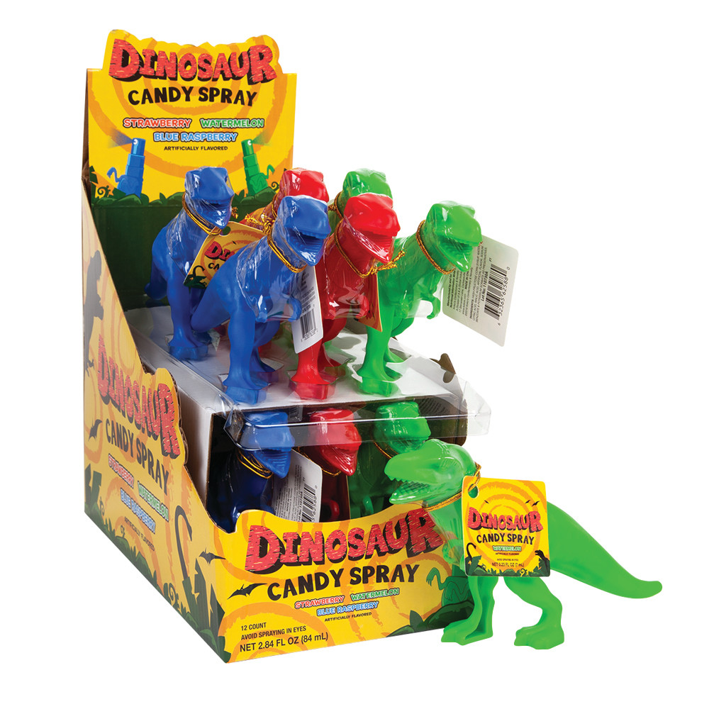 Dinosaur Spray Candy 0.23 Oz Nassau Candy