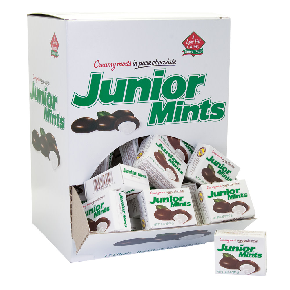 Junior Mints 0.5 Oz Box Nassau Candy