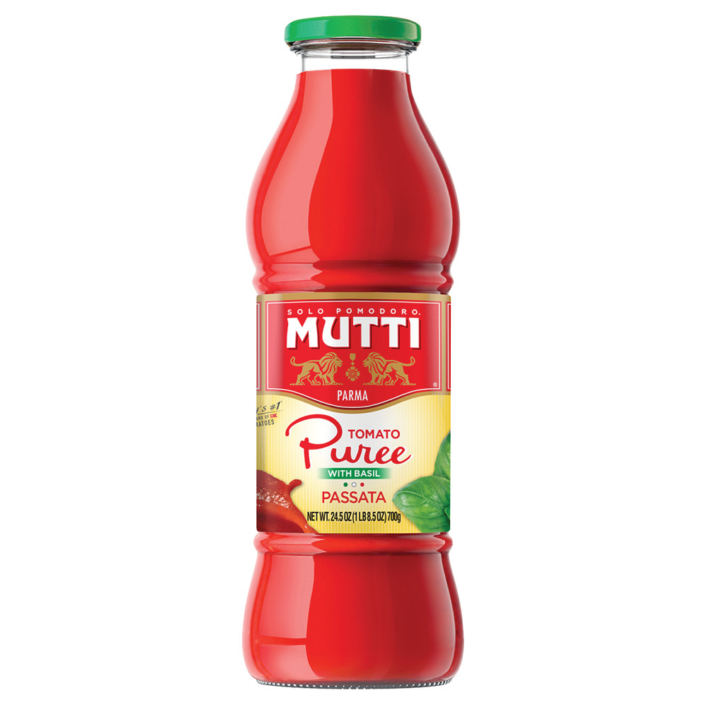 Mutti tomato puree basil passata (854693000034)