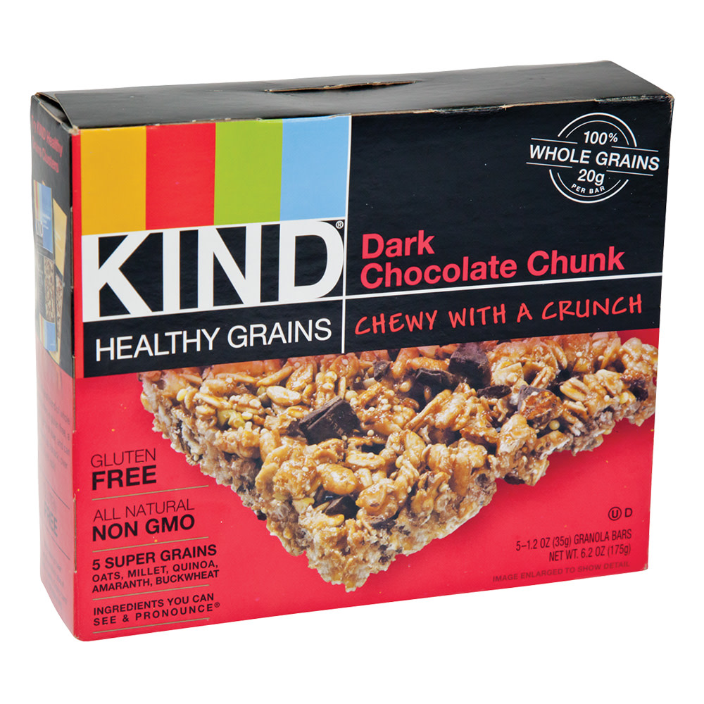KIND Dark Chocolate Chunk Granola Bar Box Nassau Candy