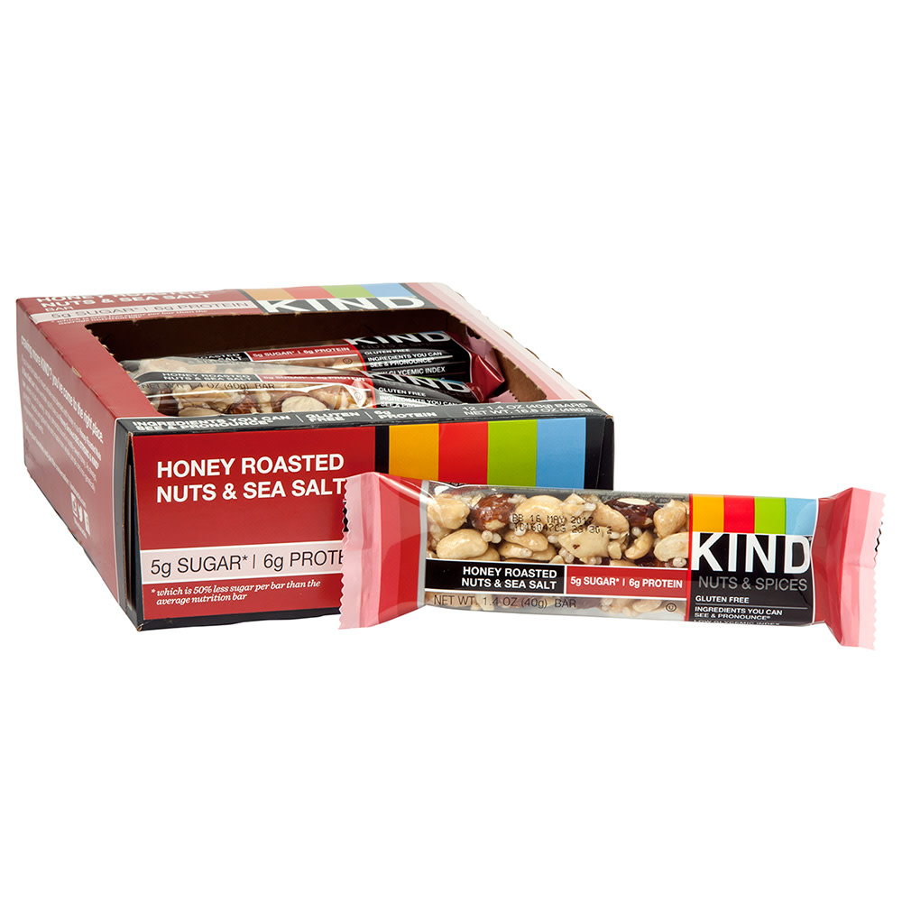 KIND Honey Roasted Nuts And Sea Salt 1.4 oz Bar