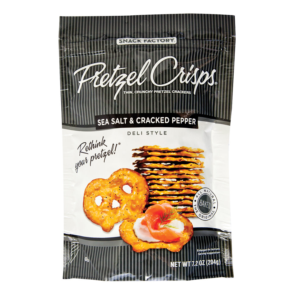 pretzel crisps