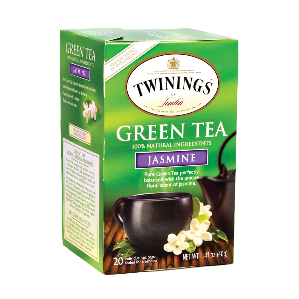 Twinings Jasmine Green Tea 20 Ct Box | Nassau Candy