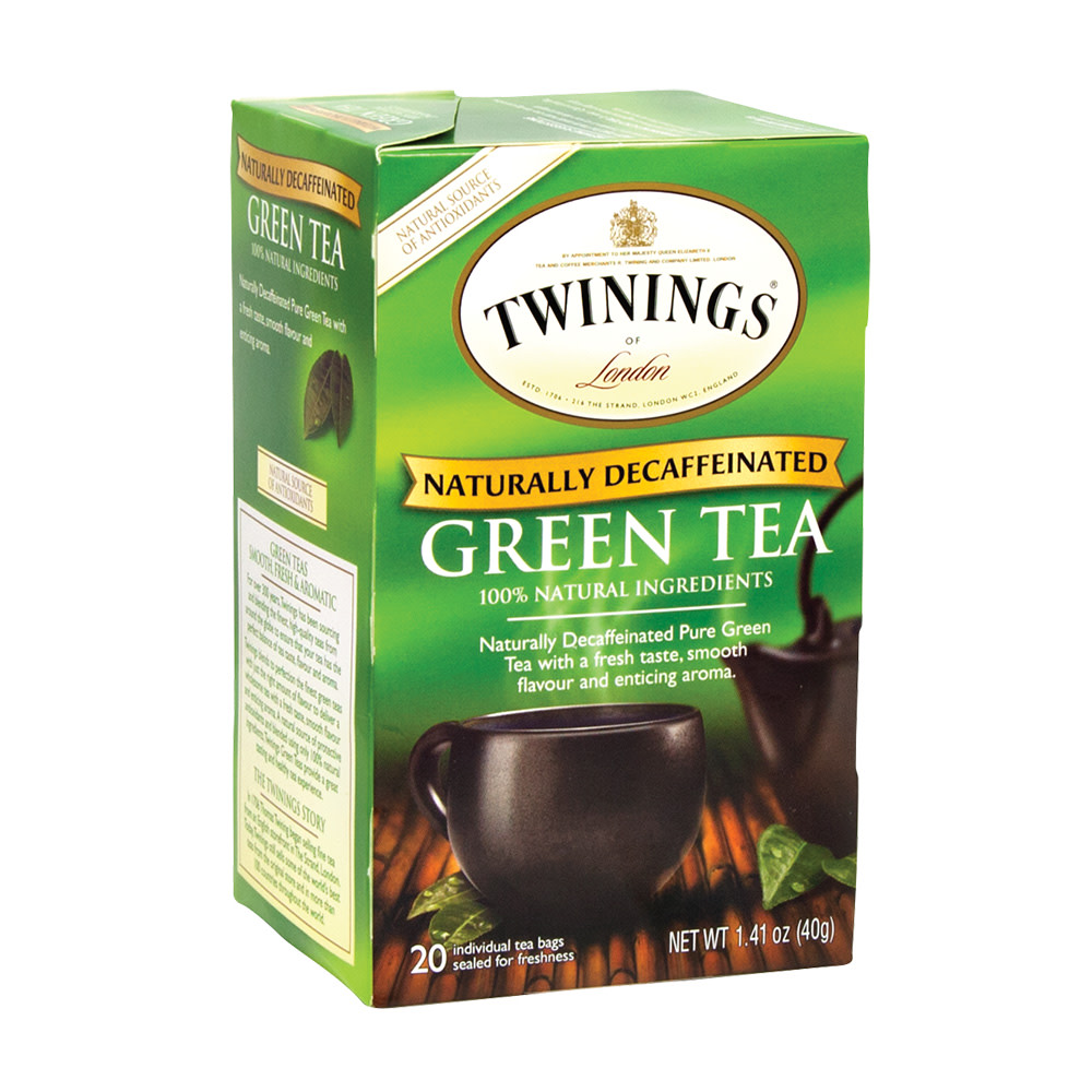 Twinings Decaf Green Tea 20 Ct Box | Nassau Candy